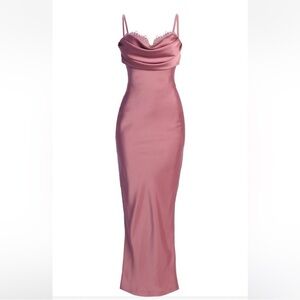Jluxelabel Berry Satin dress S